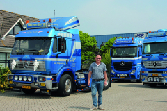 Dutch haulier and Mercedes fan Leo Swijnenburg runs a fleet of 26 immaculate examples