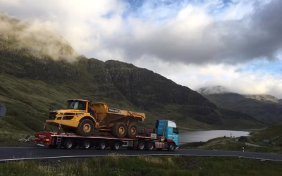 Biglorryblog: Good scenery, good truck, good trailer good job