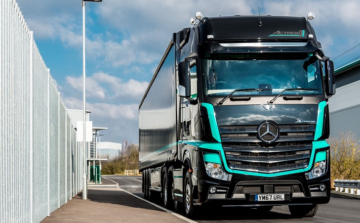 Mercedes Benz Launches Limited Edition Actros1 Truckanddriver Co Uk