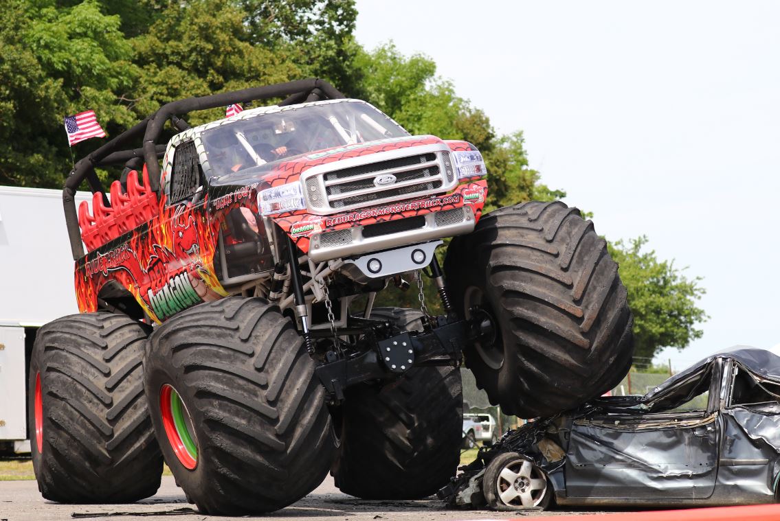 Red Dragon Monster Truck Rides