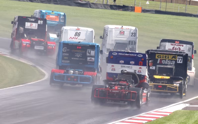 Challenging Weather Conditions at Donington Create Dramatic Scenes in MV Commercial BTRA Championship