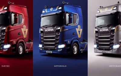 Scania launches exciting new limited edition S-series to celebrate 50 years of the V8 engine! Only 25 to be made so get your order in quick!