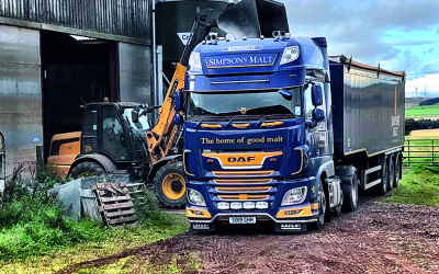 Snapshot – Daf XF, Simpsons Malt by Robert Scott
