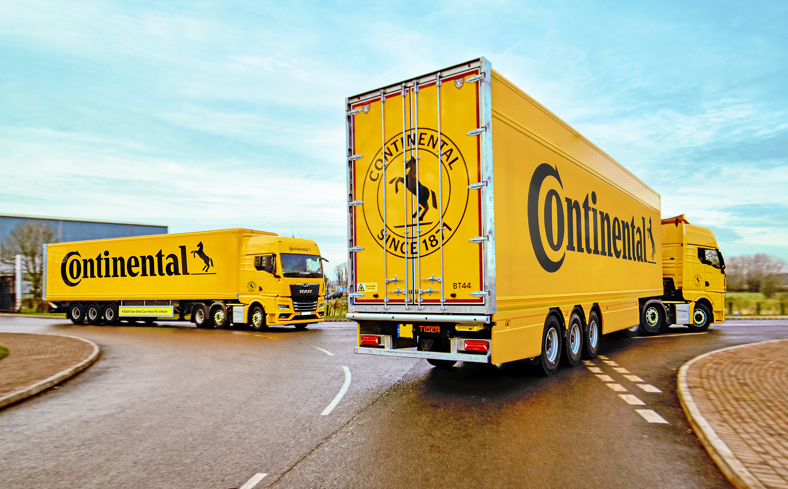 Continental Tyres Tiger trailers