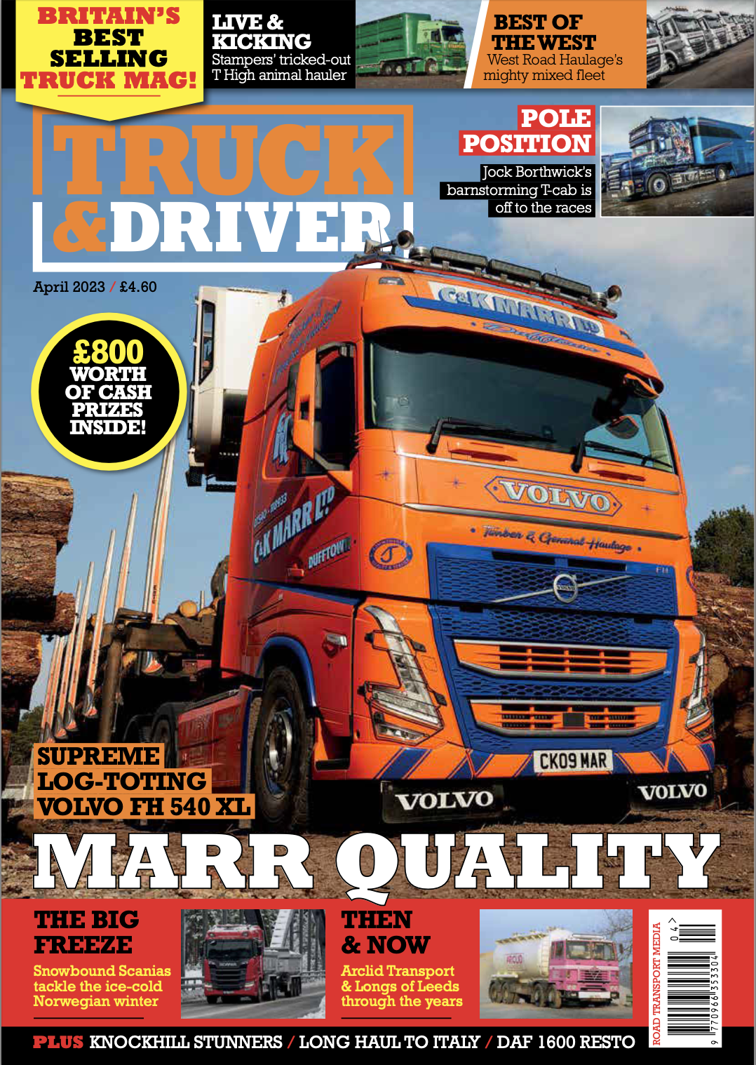 Truck & Driver April 2023 cover