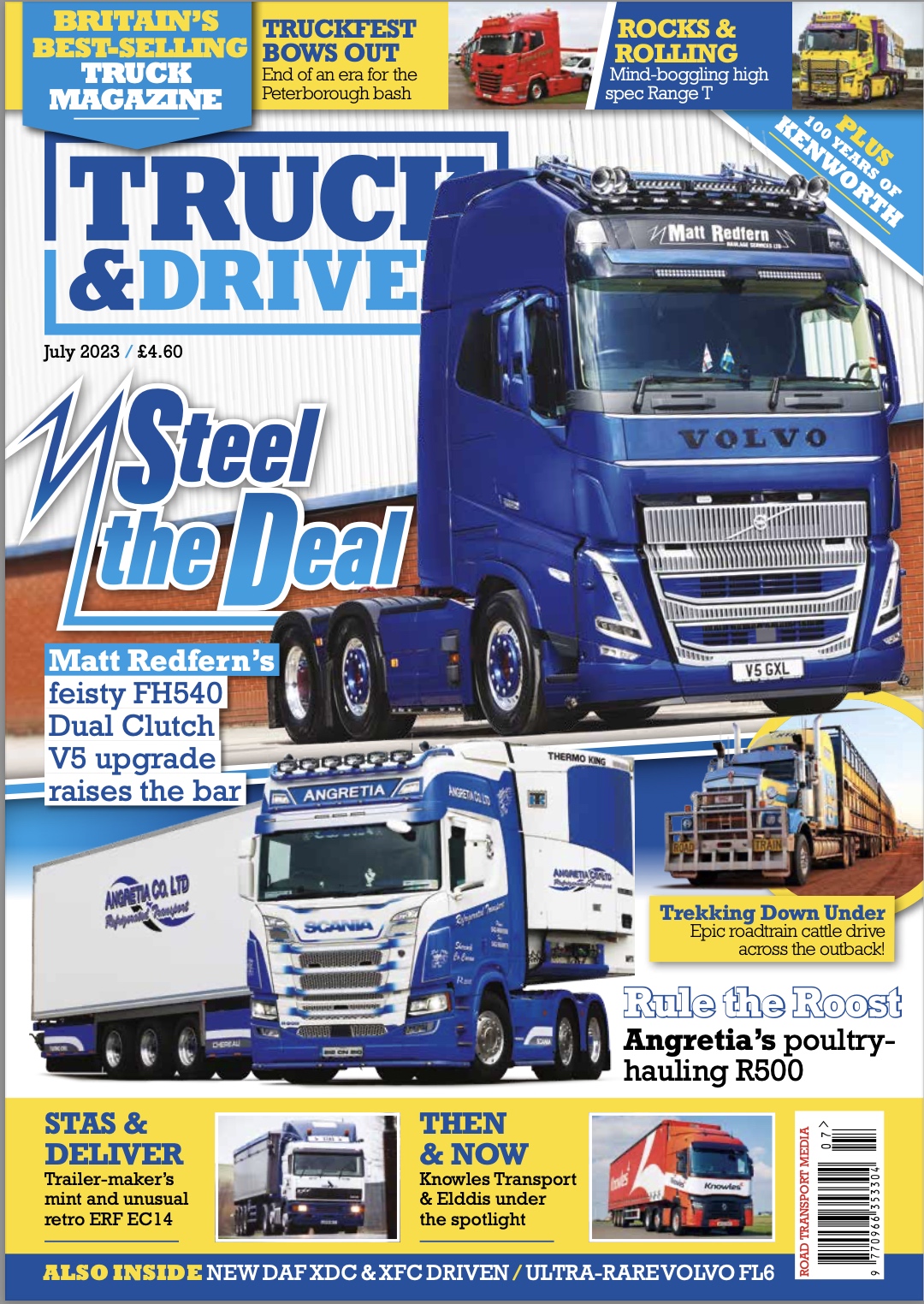 Truck & Driver July 2023 cover