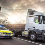 Police unmarked HGV